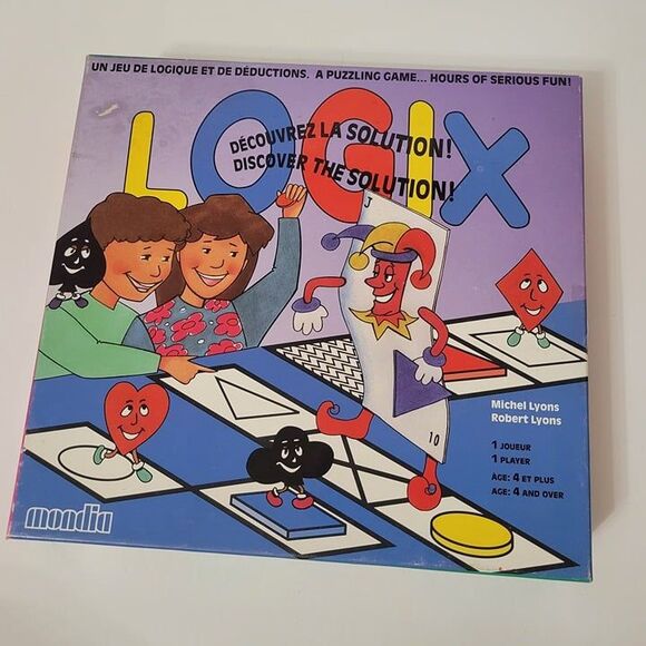 LOGIX Discover the Solution Decouvrez La Solution! Educational Puzzle Game - Picture 1 of 6